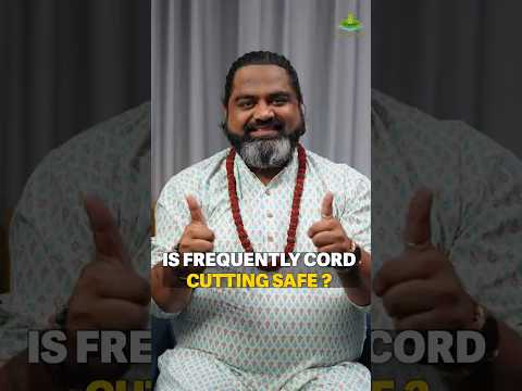 cord cutting on a frequent basis is actually safe #shorts